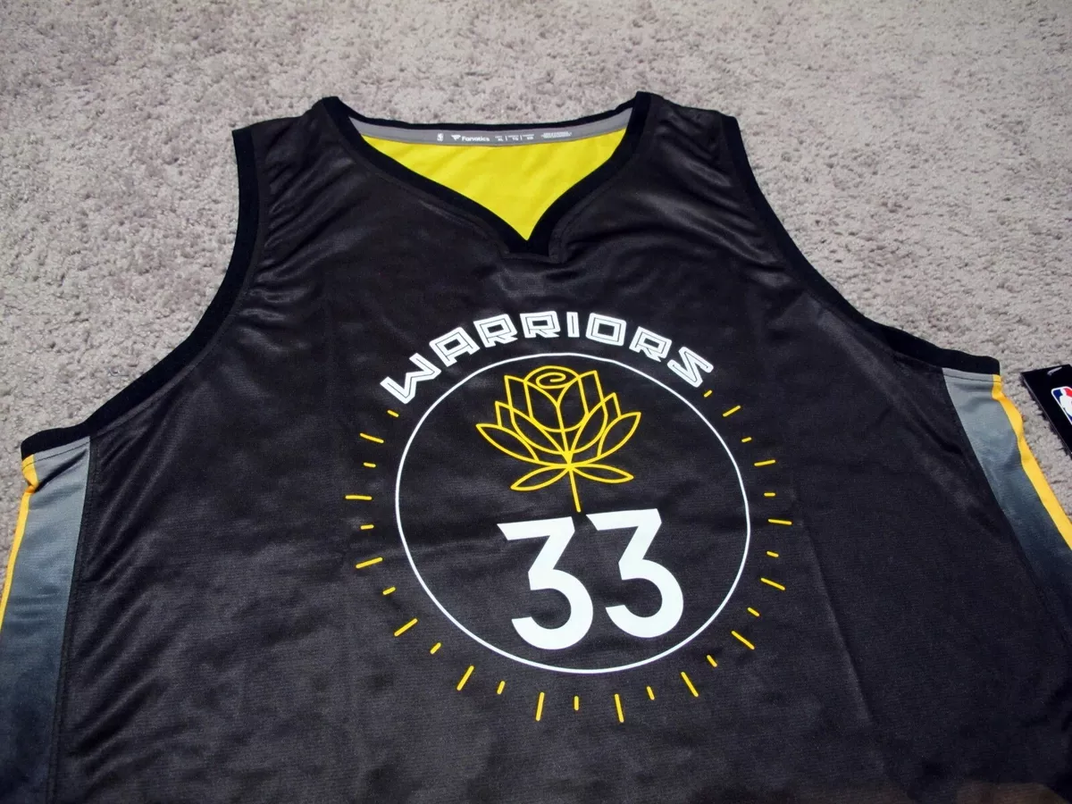 CUSTOM GOLDEN STATE WARRIORS CITY EDITION JERSEY - Prime Reps