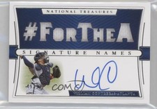 2021 Panini National Treasures Signature Names 49/99 William Contreras Auto 0a2