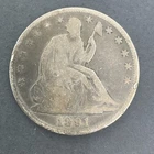 1891 Seated Liberty Half Dollar