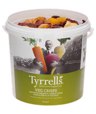 Tyrrells Mixed Vegetable Crisps Tubs 4 x 600g