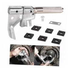 7402 Universal External Thread Chaser and 202817 Metric Die Set (6 Dies) for 