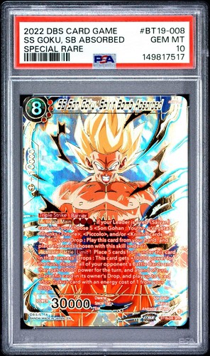 Bandai 2022 Dragon Ball Super Card Game SS Son Goku Spirit Bomb Absorbed SPR