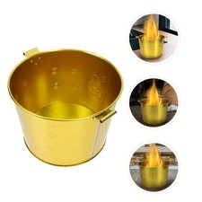 Secchio pratico del per la casa secchio di carta che brucia canna