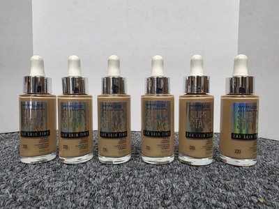 6X Maybelline Super Stay + Vitamin C 24H Skin Tint Foundation # 220 - 1 fl oz/ea