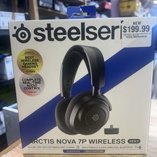 Steelseries Arctis Nova 7P Gen 2 Wireless Gaming Headset Boom Mic Headphones-NEW