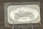 VINTAGE 1973 MADISON MINT FINE SILVER ART BAR - STANLEY ROADSTER