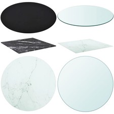 Tischplatte Ersatztischplatte Glasplatte Esstischplatte Platte Hartglas vidaXL