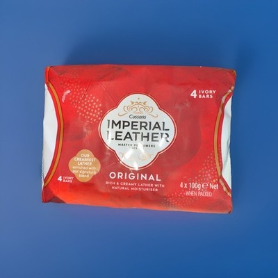 Imperial Leather Original Soap,100g, Pack of 4 bars  - USA Seller
