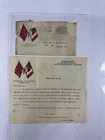 1916 United Confederate Veterans UCV Alabama Letter & Envelope Geo P Harrison Jr