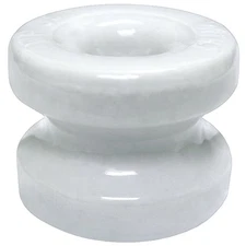 Zareba WP36 Corner Post Ceramic Insulator Large 10 countWhite