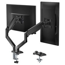 WALI Dual Monitor Mount, Adjustable Gas Spring Monitor Desk Stand for 2 Monit