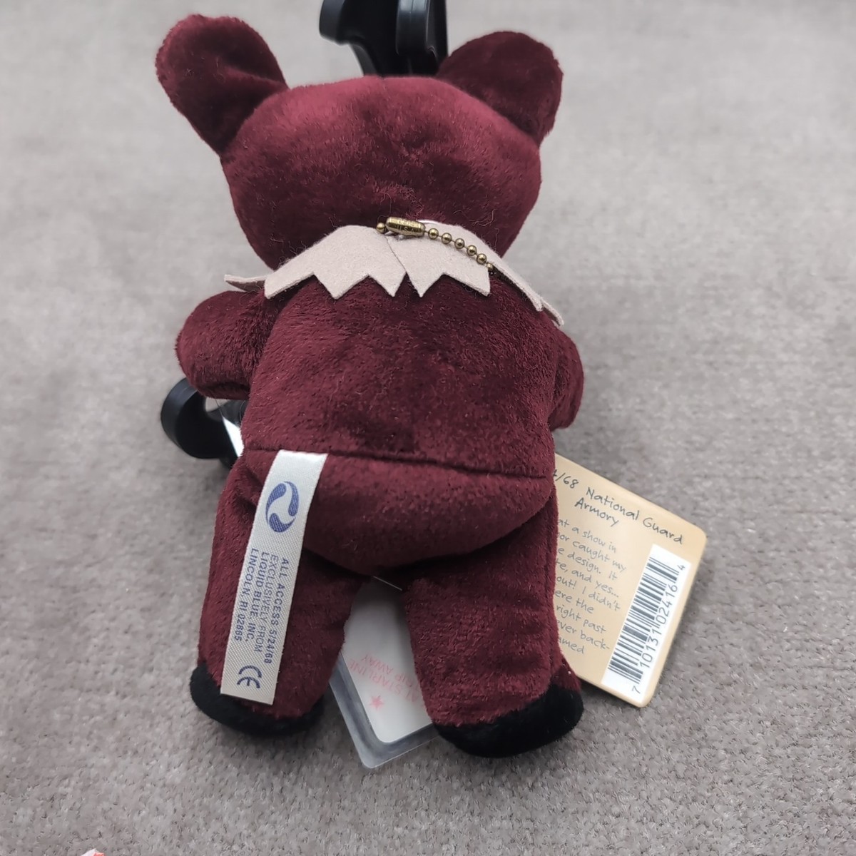 Grateful Dead Bean Bear Collectibles Reuben by Liquid Blue Beanie