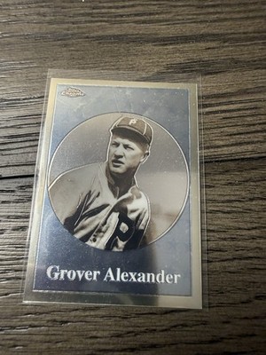 2001 Topps Chrome - Before there Was Topps Grover Alexander #BT9