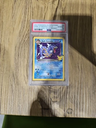 Dark Gyarados 005/025 25th Anniversary PSA 10 Pokémon Card