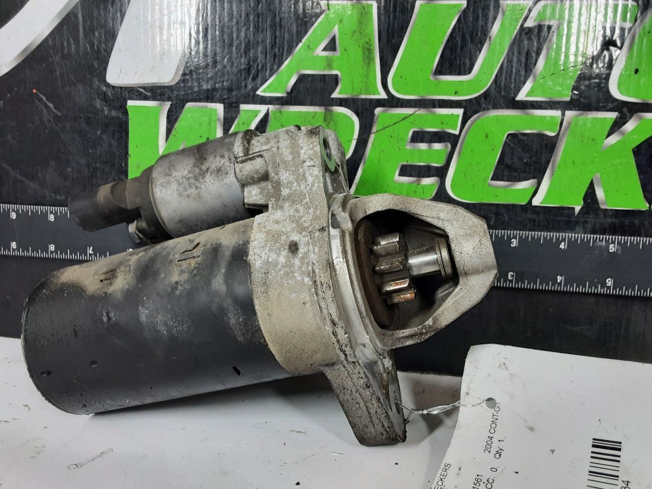 BENTLEY CONTINENTAL GT 2004 Starter Motor 596934