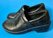 B.O.C. PEGGY FLORAL PASLEY EMBOSSED PATTERN CLOG SIZE 10W