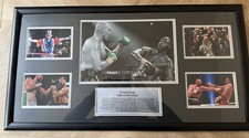 Framed Memorabilia Bundle x4 – Tyson Fury, Mike Tyson, Muhammad Ali & Beatles