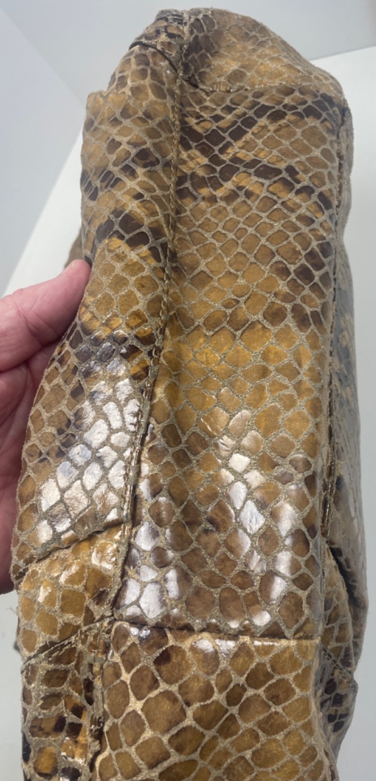 Michael Kors Snake Skin Python Embossed Leather B… - image 12