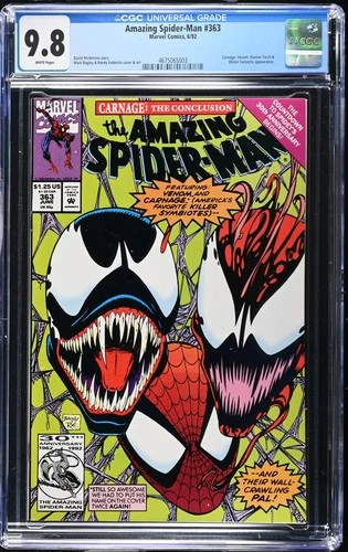 Amazing Spider-Man #363 1992 Marvel Comics CGC 9.8