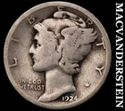 1924 Silver Mercury Dime-Scarce Better Date No Reserve #G9811
