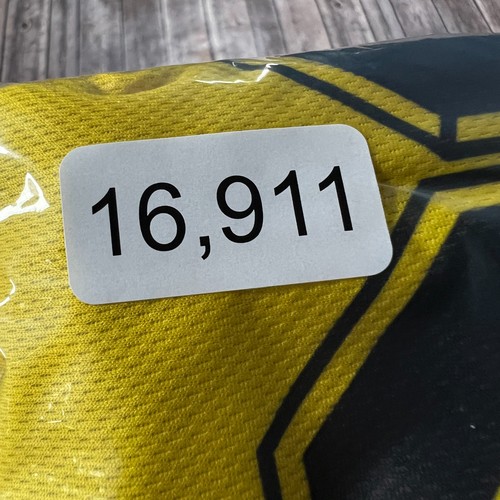AC/DC 2004 Primal Cycling Jersey Medium Mens Yellow Black Full Zip Vintage - Picture 7 of 7