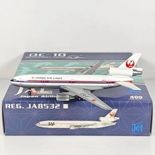 Diecast 1:400 Scale Alloy Japan Airlines DC-10 JA8530 Airplane Model Classic Fin