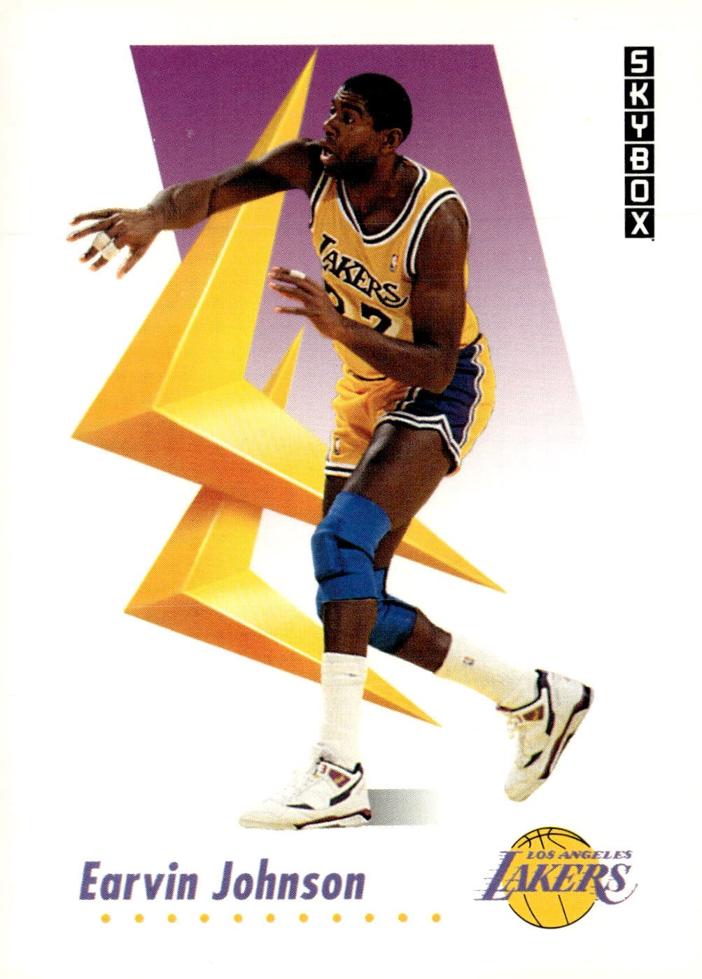 1991-92 SkyBox #137 Magic Johnson Prototypes