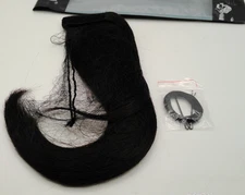 NEW Ponytail Hair Extension Chocolate Brown 12" Feshfen Hair Straight Curl Loop