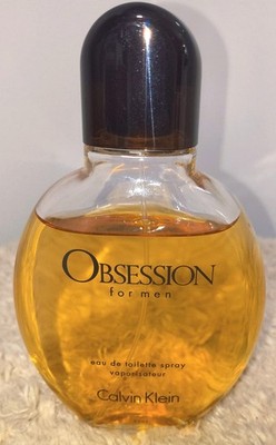 LN Men's 4.2oz. Calvin Klein OBSESSION for Men Eau de Toilette/EDT Warm/Spicy
