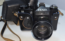 NEAR EXC EXPORT USSR "ZENIT-11" SLR CAMERA  HELIOS-44M-4 lens, FULL SET