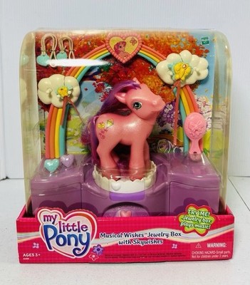 My Little Pony G3 Musical Wishes Jewelry box with Skywishes 2004