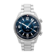 Jaeger-LeCoultre Polaris Mariner Date Auto Steel 42mm Blue Dial Watch Q9068180