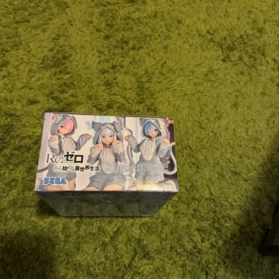 New Sega Re:Zero Rem Fluffy Pack Yumemirize Figure (US Seller)