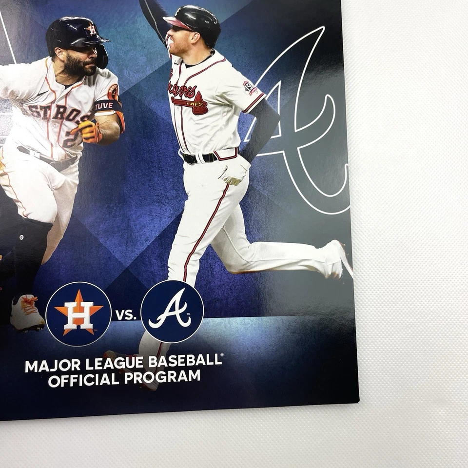 MLB World Series 2021 Official Program Magazine Houston Astros - Image 4 of 4