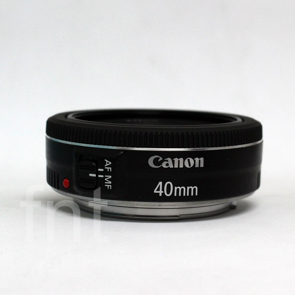 Canon EF 40mm F/2.8 STM Pancake Lens, Black, Excellent Condition - image 3 of 4