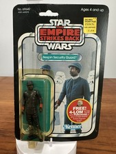 Vintage 1982 Star Wars ESB Bespin Security Guard Black 47-Back 4-LOM Offer MOC