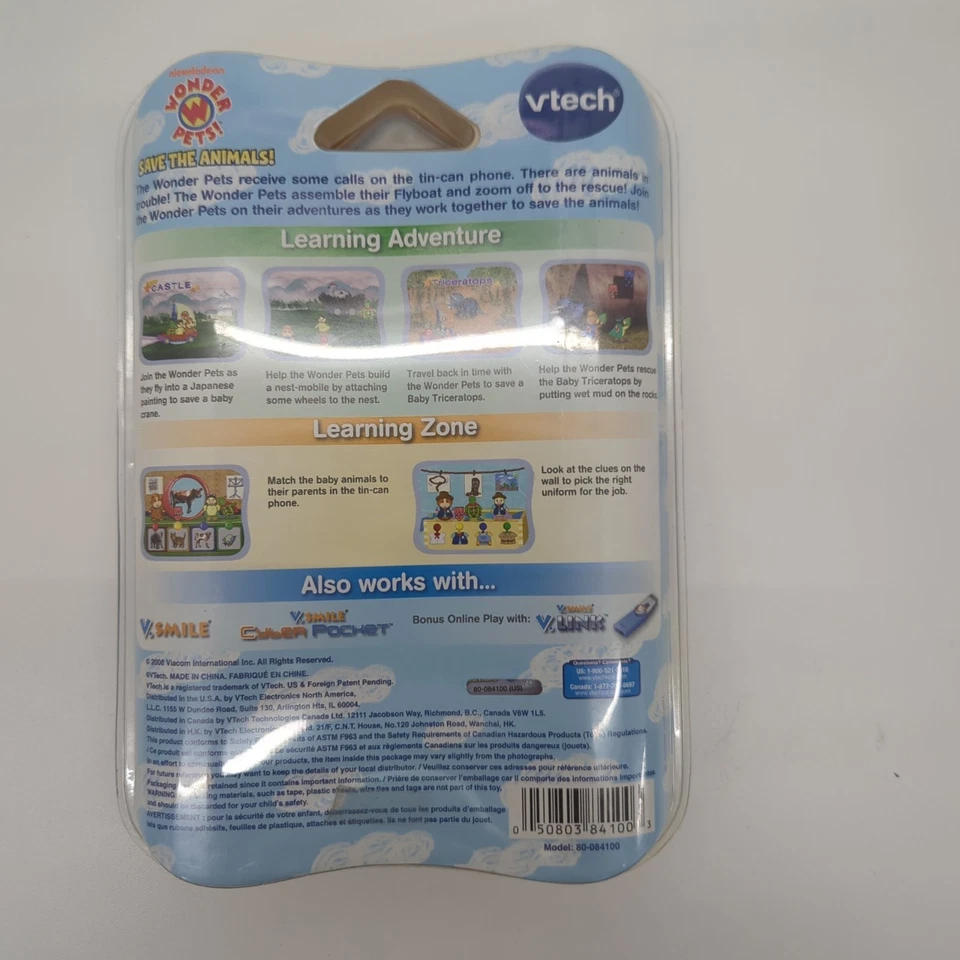 Save The Animals Vtech V.Smile Motion Game Nickelodeon Wonder Pets - Image 3 of 4