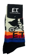 E.T. The Extra Terrestrial Novelty Socks Men’s 10-13 Bioworld NWT