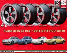 Set cerchi Porsche 911 Carrera 2.7 3.0 3.2 930 8x15+9x15 Felgen  wheels RSR