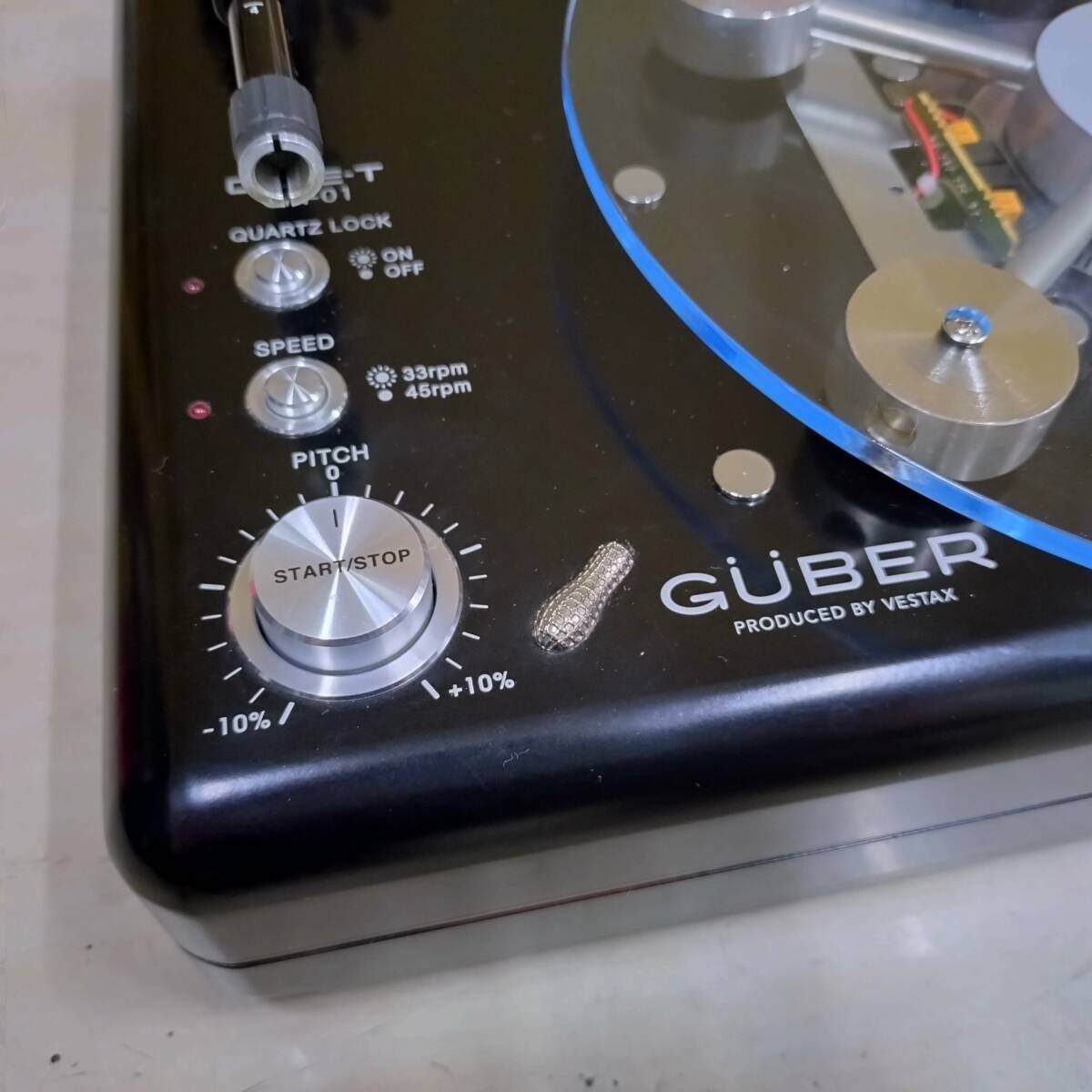 GUBER CUBE-T CM-01レコードプレーヤー ターンテーブル