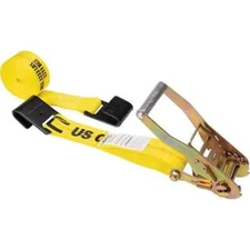 US Cargo Control 5027FH-Y Strap Sling: 2" Wide, 3,333 lb Vertical Yellow