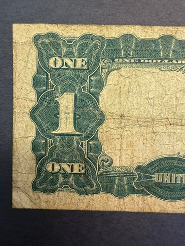 1899 Stern Schein 1 $ Black Eagle Silber Zertifikat Fr. 236* (sehr guter Zustand) - Bild 6 von 8