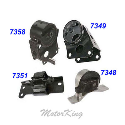 4-Piece Engine Motor & Transmission Mount Kit For 2005-2006 Nissan Altima 3.5L Auto Trans