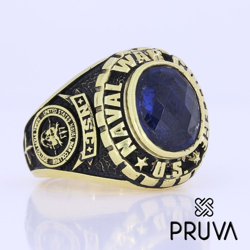 PJ27 CUSTOM 925K SILVER RING GOLD PLATED TORONTO UNIVERSITY GRADUATION 2024 - Picture 3 of 10