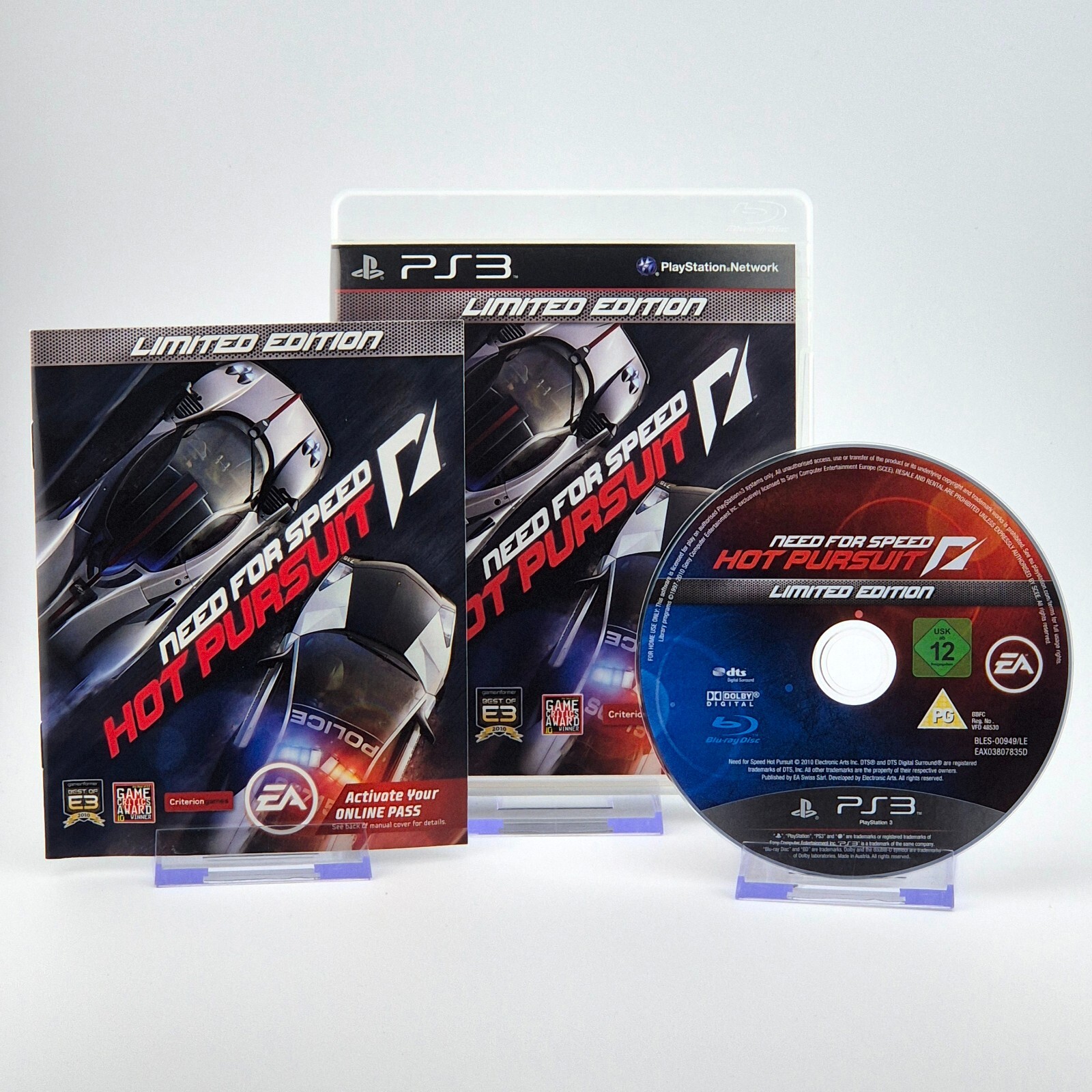 Need for Speed: Hot Pursuit Limited Edition - PS3 - Near Mint - PAL