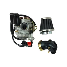  Carburetor 4-Stroke carb For GY6 49cc 50cc 4 Stroke Moped scooter Sunl roketa