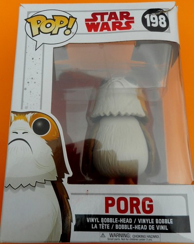 STAR WARS POP 198 PORG box collector disney FUNKO (boite légèrement écornée) STAR WARS POP 198 PORG box collector disney FUNKO (boite légèrement écornée) | Funko Pop | 2 STAR WARS POP 198 PORG box collector disney FUNKO (boite légèrement écornée) | Funko Pop