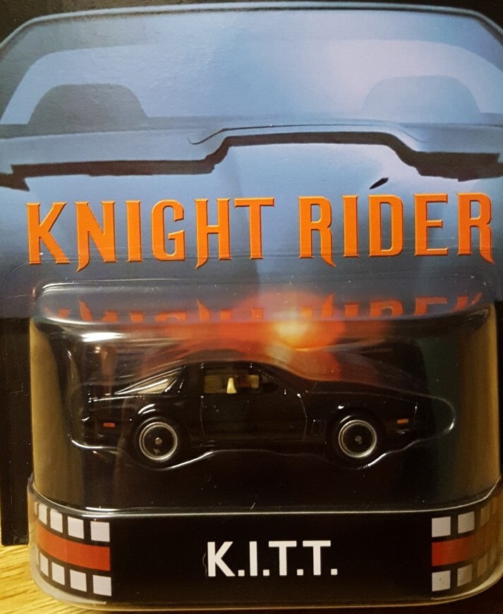 HOT WHEELS PREMIUM Retro Entertainment KNIGHT RIDER K.I.T.T. NEUF EUR