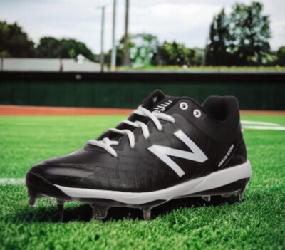 New Balance Black Metal MLB Baseball Cleats Shoes Mens 14  display picture 2