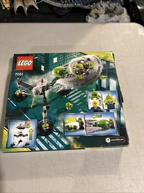 LEGO Alien Conquest Tripod Invader Complete w MiniFigures Instructions Set 7051